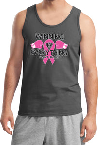 Breast Cancer Tank Top Winning is Everything - Yoga Clothing for You