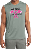 Breast Cancer Winning is Everything Sleeveless Competitor Tee - Yoga Clothing for You