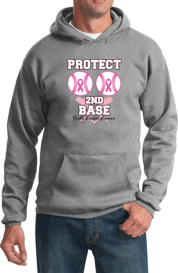 Breast Cancer Hoodie Protect Second Base - Yoga Clothing for You