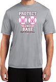 Breast Cancer T-shirt Protect Second Base Moisture Wicking Tee - Yoga Clothing for You