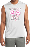 Breast Cancer T-shirt Protect Second Base Sleeveless Tee - Yoga Clothing for You