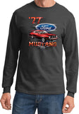 Ford T-shirt 1977 Mustang Long Sleeve - Yoga Clothing for You
