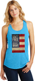 Ladies USA Tank Top Home of the Brave Racerback - Yoga Clothing for You