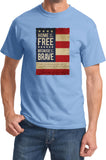 USA T-shirt Home of the Brave Tee - Yoga Clothing for You
