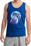 Wolf and Moon Tank Top Call of the Wild - Yoga Clothing for You