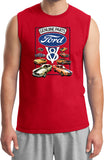 Ford Mustang T-shirt V8 Collection Muscle Tee - Yoga Clothing for You