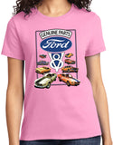 Ladies Ford Mustang T-shirt V8 Collection - Yoga Clothing for You
