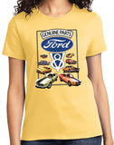 Ladies Ford Mustang T-shirt V8 Collection - Yoga Clothing for You