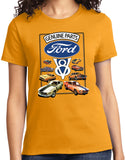 Ladies Ford Mustang T-shirt V8 Collection - Yoga Clothing for You