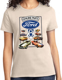 Ladies Ford Mustang T-shirt V8 Collection - Yoga Clothing for You