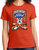 Ladies Ford Mustang T-shirt V8 Collection - Yoga Clothing for You