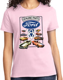 Ladies Ford Mustang T-shirt V8 Collection - Yoga Clothing for You