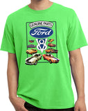 Ford Mustang T-shirt V8 Collection Pigment Dyed Tee - Yoga Clothing for You