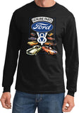 Ford Mustang T-shirt V8 Collection Long Sleeve - Yoga Clothing for You