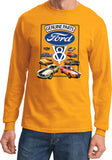 Ford Mustang T-shirt V8 Collection Long Sleeve - Yoga Clothing for You