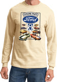 Ford Mustang T-shirt V8 Collection Long Sleeve - Yoga Clothing for You
