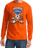 Ford Mustang T-shirt V8 Collection Long Sleeve - Yoga Clothing for You