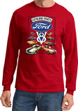Ford Mustang T-shirt V8 Collection Long Sleeve - Yoga Clothing for You