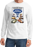 Ford Mustang T-shirt V8 Collection Long Sleeve - Yoga Clothing for You