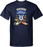 Ford Mustang T-shirt V8 Collection Tall Tee - Yoga Clothing for You