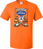 Ford Mustang T-shirt V8 Collection Tall Tee - Yoga Clothing for You