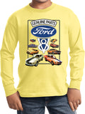 Kids Ford Mustang T-shirt V8 Collection Youth Long Sleeve - Yoga Clothing for You
