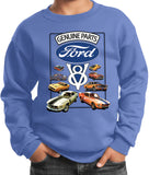 Kids Ford Mustang Sweatshirt V8 Collection - Yoga Clothing for You