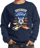 Kids Ford Mustang Sweatshirt V8 Collection - Yoga Clothing for You