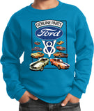 Kids Ford Mustang Sweatshirt V8 Collection - Yoga Clothing for You