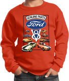 Kids Ford Mustang Sweatshirt V8 Collection - Yoga Clothing for You