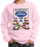 Kids Ford Mustang Sweatshirt V8 Collection - Yoga Clothing for You