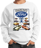 Kids Ford Mustang Sweatshirt V8 Collection - Yoga Clothing for You