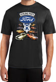 Ford Mustang T-shirt V8 Collection Moisture Wicking Tee - Yoga Clothing for You
