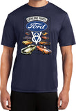 Ford Mustang T-shirt V8 Collection Moisture Wicking Tee - Yoga Clothing for You