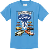 Kids Ford Mustang T-shirt V8 Collection - Yoga Clothing for You