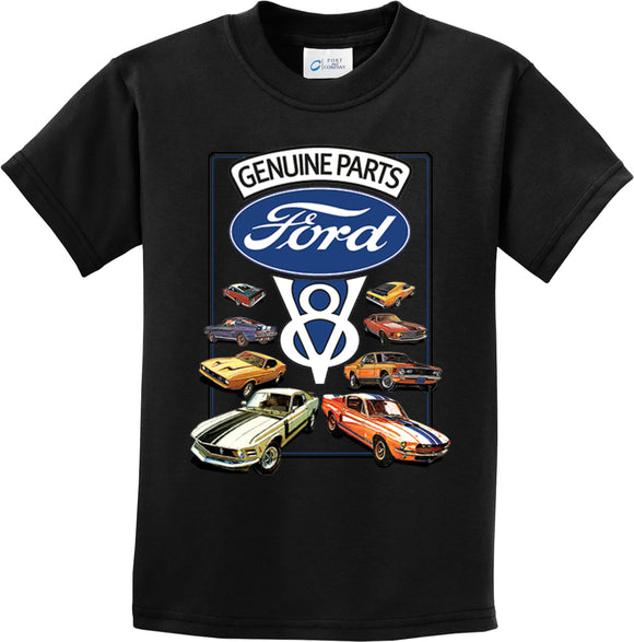 Kids Ford Mustang T-shirt V8 Collection - Yoga Clothing for You