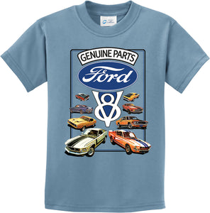 Kids Ford Mustang T-shirt V8 Collection - Yoga Clothing for You