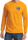 Ford Mustang T-shirt Genuine Parts Pocket Print Long Sleeve - Yoga Clothing for You