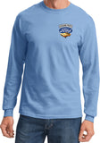 Ford Mustang T-shirt Genuine Parts Pocket Print Long Sleeve - Yoga Clothing for You