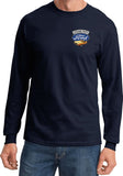 Ford Mustang T-shirt Genuine Parts Pocket Print Long Sleeve - Yoga Clothing for You