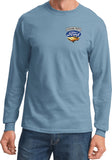 Ford Mustang T-shirt Genuine Parts Pocket Print Long Sleeve - Yoga Clothing for You