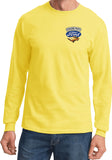 Ford Mustang T-shirt Genuine Parts Pocket Print Long Sleeve - Yoga Clothing for You