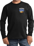 Kids Ford Mustang Shirt Genuine Parts Pocket Print Youth Long Sleeve - Yoga Clothing for You
