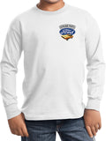 Kids Ford Mustang Shirt Genuine Parts Pocket Print Youth Long Sleeve - Yoga Clothing for You