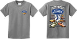 Kids Ford Mustang T-shirt V8 Collection Front and Back - Yoga Clothing for You