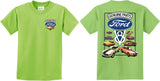 Kids Ford Mustang T-shirt V8 Collection Front and Back - Yoga Clothing for You