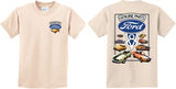 Kids Ford Mustang T-shirt V8 Collection Front and Back - Yoga Clothing for You
