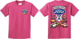 Kids Ford Mustang T-shirt V8 Collection Front and Back - Yoga Clothing for You