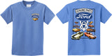 Kids Ford Mustang T-shirt V8 Collection Front and Back - Yoga Clothing for You