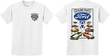 Kids Ford Mustang T-shirt V8 Collection Front and Back - Yoga Clothing for You